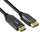 Kabllo Lindy DisplayPort në HDMI, 1m, e zezë
