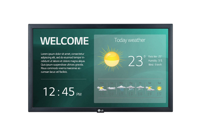 Monitor LG 22SM3G-B, 21.5", Full HD, IPS, i zi