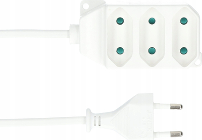 Zgjatues elektrik Jonex PS-362 P, 3 presa, 3m, i bardhë
