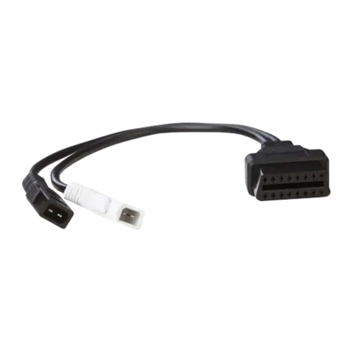 Kabllo adapter OBD OBDeleven 2x2 në OBD II, për automjete VAG, i zi