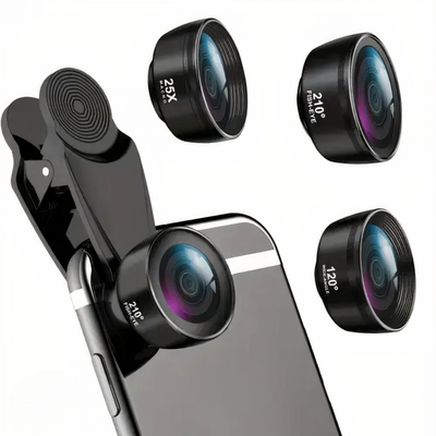 Lente 16mm për Smartphone (FishEye 3in1)