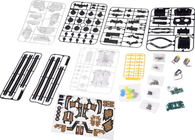 Set ndërtimi RC Construction Machines 4in1 RC0694, 176 pjesë, me telekomandë, shumengjyrësh