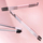 Set furçash për vetulla Real Techniques Brow Styling Set, 3 copë, me mëngë rozë metalike