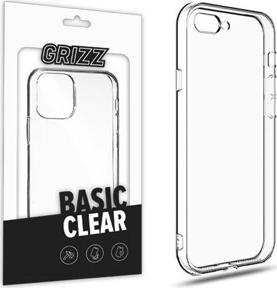 Maskë telefoni Grizz Glass Basic Clear për iPhone 13 mini, plastike e butë, transparente