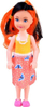 Kukull Mini Doll, 14cm, plastike, e kuqe