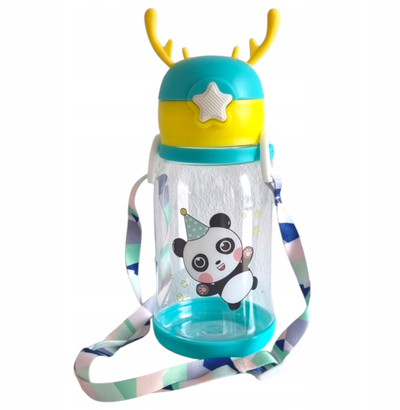 Shishe uji për kalamoj OEM Water Bottle Thermos, 0.6L, plastike pa BPA, shumëngjyrëshe
