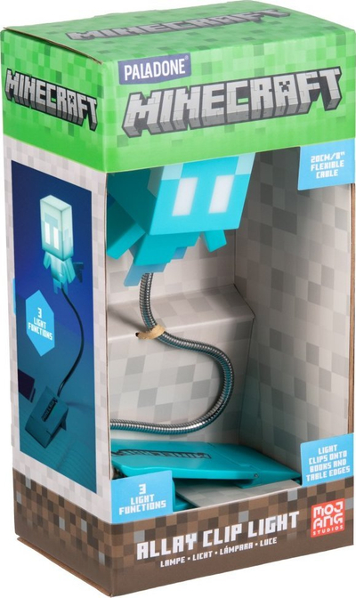Dritë leximi Minecraft Allay Book Light 62, portative, shumëngjyrëshe