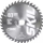 Сечило за аголна пила SKIL 216mm, отвор 30mm, карбидно