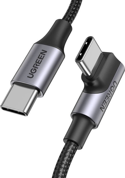 Kabllo USB Ugreen USB C në USB C 70645B, 2 m, 5A, e zezë
