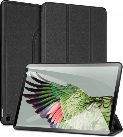 Futrollë tablet DUX DUCIS Domo Series për Google Pixel Tablet, me vend për stylus, bëhet dhe qëndrim, e zezë