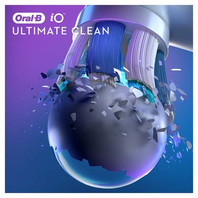 Koka zëvendësuese për furçë dhëmbësh Oral B iO Ultimate Clean, 4 copë, të bardha
