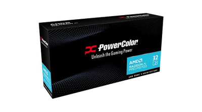 Графичка картичка Powercolor AMD Radeon AI PRO R9700, 32GB GDDR6, PCIe 5.0, црна