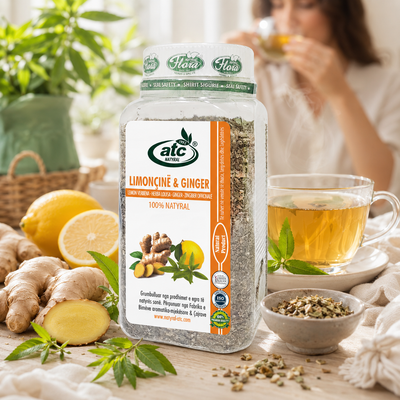 Limoncinë & Ginger 100% Natyral - ATC Natyral  170 gr