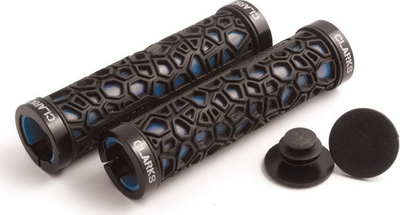 Doreza biçiklete Clarks Hex Lock On, antirrëshqitëse, ngjyrë zi me blu