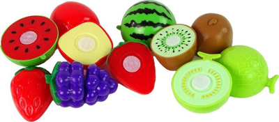 Set lodrash kuzhine Leantoys Fruit Set, fruta për me i pre, me aksesore, shumëngjyrëshe