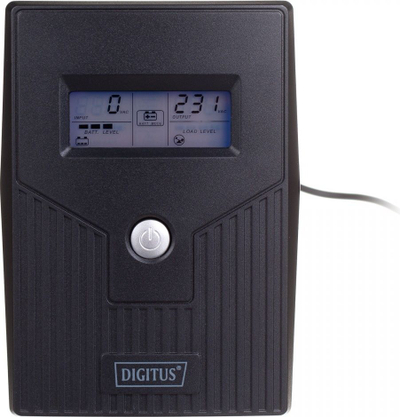 UPS line interactive Digitus DN-170064-LCD, 800VA 480W, me ekran LCD, i zi