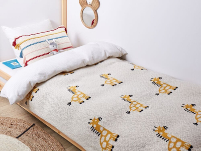 Batanije dekorative CHILARI Cotton, 130 x 170 cm, pambuk, bezhë