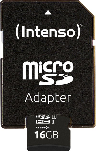 Kartë memorje Intenso Performance MicroSDHC, 16GB, Class 10 UHS I U1