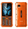 Зацврстен телефон Mobiola MB520 TitanX, 4G LTE, батерија 6000 mAh, портокалов