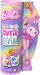 Kukull Barbie Cutie Reveal Fantasy Series Teddy Bear, set me gjoja, rozë