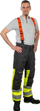 Pantallona dimri pune Helly Hansen Workwear Alna 2.0, me Primaloft, EN ISO 20471 CL 1, të verdha me të zeza