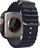 Mbulesë mbrojtëse Spigen Thin Fit 360 për Apple Watch Ultra 49mm, polikarbonat, xham i fortë, e zezë