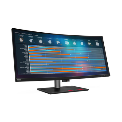 Монитор Леново ТхинкВижн П40w-20, 39.7”, 5К Ултра ХД, црн