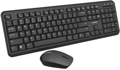 Set tastiere dhe mausi wireless Canyon, 2.4 GHz, 1200 DPI, i zi