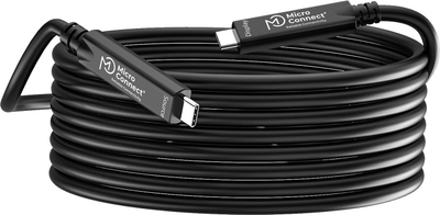 Kabllo USB C në USB C Microconnect, 5m, e zezë