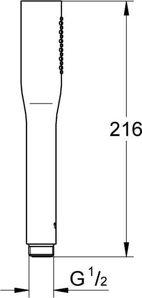 Dush dore Grohe Euphoria Cosmopolitan Stick 27367000, 1 rrymë, krom
