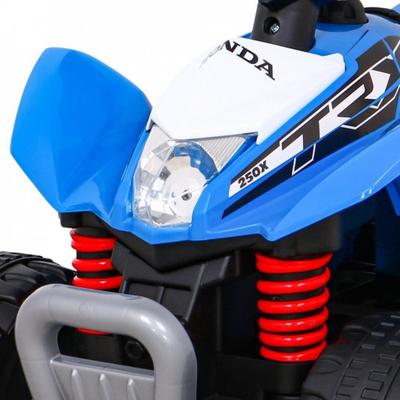 Katërçik elektrik për kalamaj Ramiz Honda TRX 250X, motor 30W, bateri 6V, blu