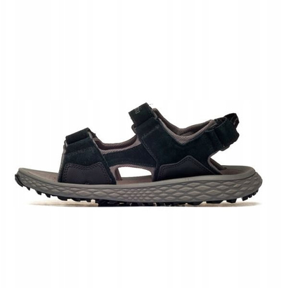Sandale burra Columbia Konos Hiker 3 Strap, për jashtë, të zeza