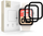 Xham hibrid për orë Apple Tech-Protect Glass Flex+, 40mm, 2 copë, me kornizë të zezë