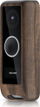 Декоративен капак за ѕвонче на врата Ubiquiti UVC G4 Doorbell, поликарбонат, изглед на дрво, кафеав