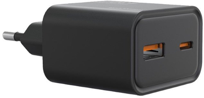 Karikues muri MaxCom USB A+C 30W, 1x USB A, 1x USB C, i bardhë