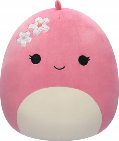 Lodër pelushi Squishmallows Sakura Moira Dinosaur, 30cm, rozë