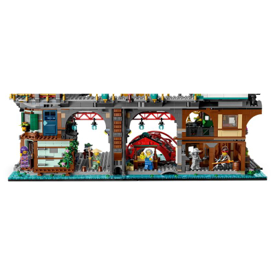 Set ndërtimi LEGO Ninjago City Markets 71799, 6163 pjesë, për moshat 14+, shumëngjyrësh