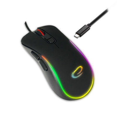 Maus gaming Esperanza EGM303, 2400 DPI, me kabllo USB, i zi