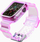 Rrip silikoni me kasë për Apple Watch, 42/44 mm, TPU, rozë transparente