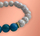 Byzylyk Dar Howlite Earth, dyngjyrëshe