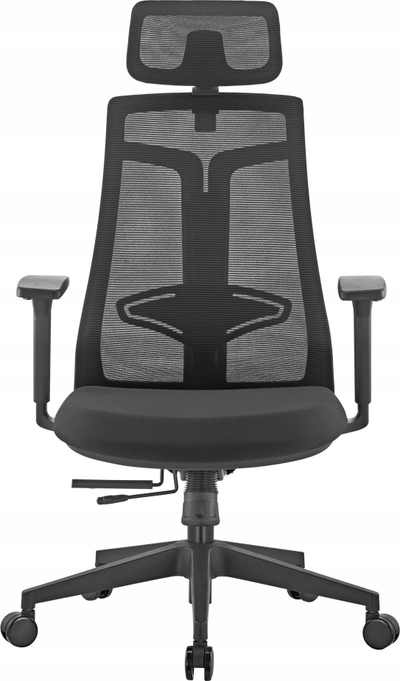 Karrige zyre ART CH-03 Chief 05-40, ergonomike, rrotulluese, e zezë