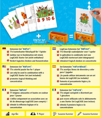 Loja edukative Haba Logic! CASE Nature, set zgjerimi, 6+