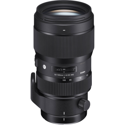 Objektiv kamere Sigma 50-100mm F1.8 DC HSM Art për Canon APS-C, i zi
