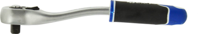 Рачна лост-рачка закривена GEKO 3/8\", челик CrV, 72 заби