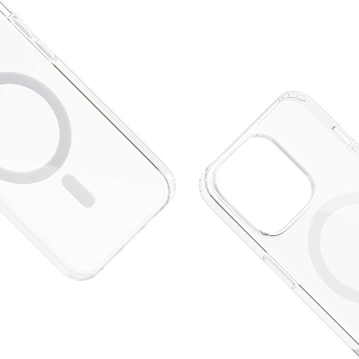 Mbrojtëse telefoni Epico Resolve Case Magnetic, 6.1", MagSafe, transparente