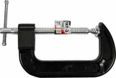 Klemë C Yato YT-64262, 50x100mm, çelik, e zezë