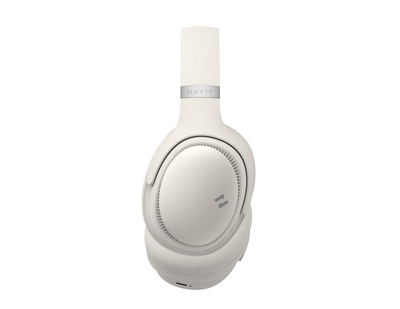 Kufje Havit H630BT mbi vesh, Bluetooth, ngjyrë argjendi