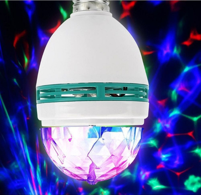 Llampë disko LED LBMPL, 3W, E27, shumëngjyrëshe