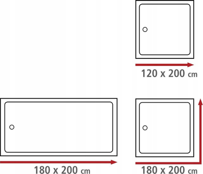 Завеса за туш Wenko Comfort Flex Astera, 180 x 200 cm, полиестер, шарена