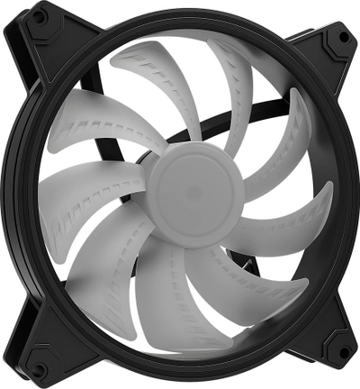 Вентилатор за компјутер Modecom ARGB 140mm, 140x140x25mm, црн